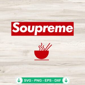 Charles Soupreme Logo funny svg file, cricut svg cutting file