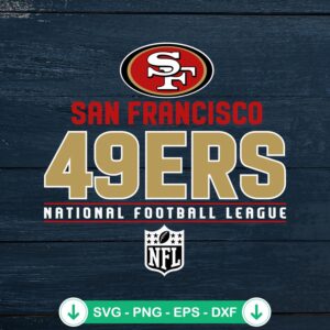 mockup-206775.jpg San Francisco 49ers NFL Logo svg file for Cricut cutting file