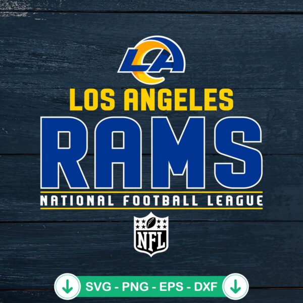 mockup-206785.jpg Los Angeles Rams NFL logo svg file for cricut cutting file