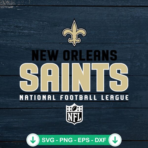 mockup-206797.jpg New Orleans Saints NFL logo svg file for cricut cutting machine