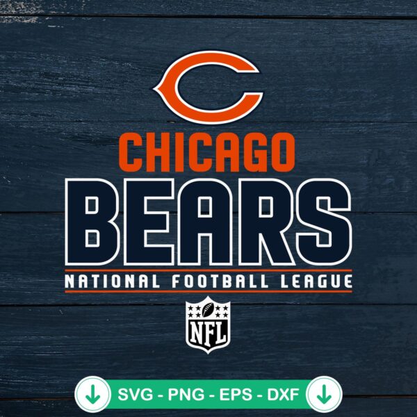 mockup-206849.jpg Chicago Bears NFL logo svg file for cutting machine