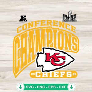 mockup-208708.jpg AFC Conference Champions SVG file for Kansas City Chiefs