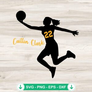 mockup-209542.jpg Caitlin Clark SVG file for Iowa Hawkeyes women's basketball
