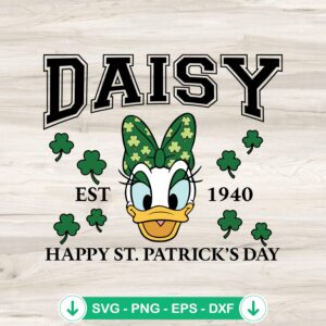Disney Daisy Est 1940 SVG file for Cricut cutting machine