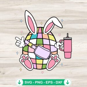 mockup-209884.jpg Easter Eggs Boojee Bunny SVG file for Cricut cutting machine