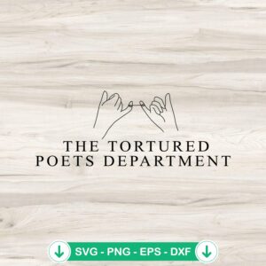 mockup-209978.jpg Hands The Tortured Poets SVG file for Cricut cutting