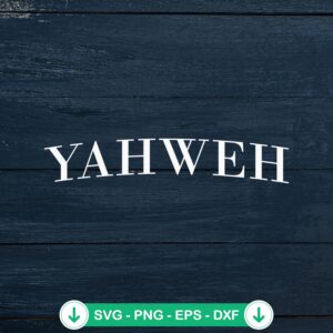 mockup-210272.jpg Yahweh Christian SVG file for Cricut, cutting machine compatible