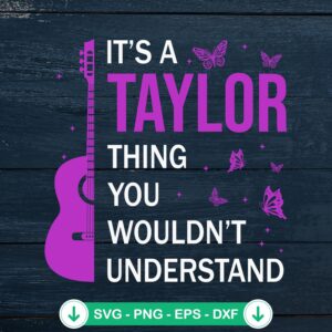 mockup-210790.jpg Retro It's A Taylor Thing SVG file for Cricut cutting