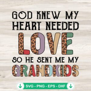mockup-210923.jpg God Knew My Heart Needed Love SVG file for cutting machines