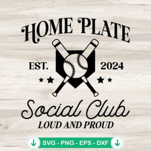 mockup-211239.jpg Home Plate Social Club Est. 2024 SVG file for baseball crafts