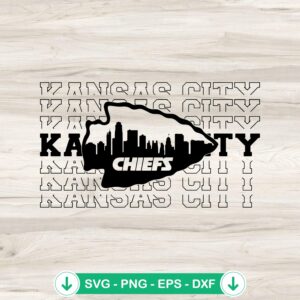 mockup-74172.jpg Kansas City Chiefs Skyline SVG file for cutting machines