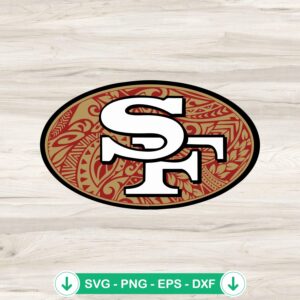 mockup-74256.jpg San Francisco 49ers logo svg file for cutting machine