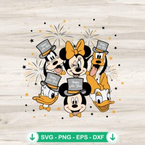 mockup-74347.jpg Disney New Year SVG file for Cricut and cutting machines