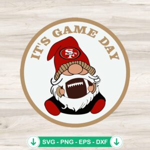 mockup-74374.jpg San Francisco 49ers SVG file for football DIY projects