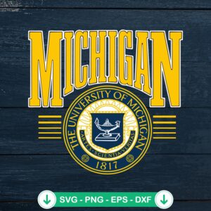 mockup-74503.jpg University of Michigan Football SVG file, Cricut SVG cut file