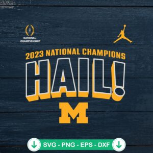 mockup-74540.jpg National Champions Hail Michigan SVG file for Cricut cutting machine
