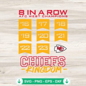 mockup-74642.jpg AFC West Champions KC Chiefs Kingdom SVG file for Cricut