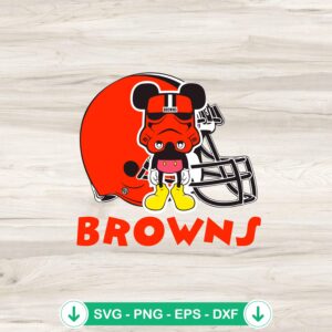 mockup-74695.jpg Mickey Stormtrooper Cleveland Browns NFL SVG file for Cricut