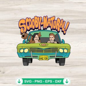 mockup-74766.jpg Funny Scooby Doo Supernatural SVG file for Cricut cutting