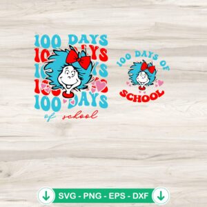 mockup-75073.jpg Dr Seuss 100 Days Of School svg file for cutting machines