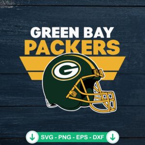 mockup-75157.jpg Green Bay Packers helmet SVG file for Cricut cutting machine