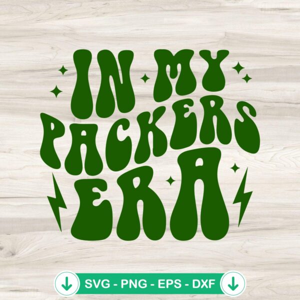 In my Packers Era SVG file for Green Bay Packers NFL fans