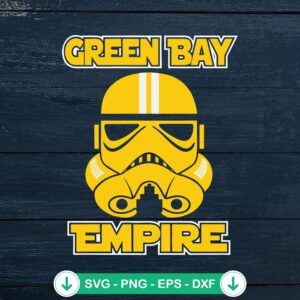 Green Bay Empire Star Wars SVG file for Cricut cutting machine