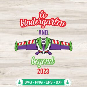 mockup-75225.jpg To Kindergarten And Beyond SVG file for Cricut cutting machine