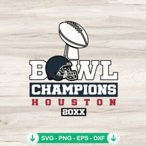 mockup-75339.jpg Bowl Champions Houston SVG file for cricut svg cutting file
