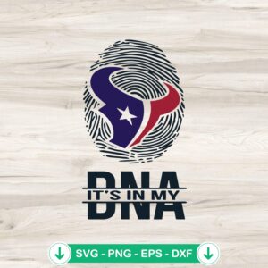 Houston Texans DNA SVG file for Cricut and cutting machine
