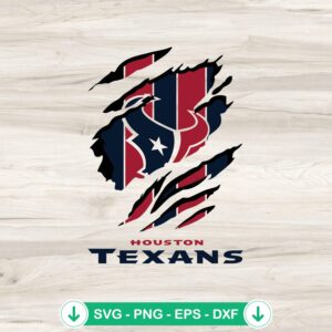 Houston Texans NFL Team Logo SVG file for Cricut cutting machine