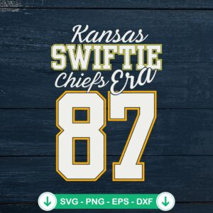 mockup-75491.jpg Kansas Swiftie Chiefs Era 87 SVG file for Cricut cutting machine