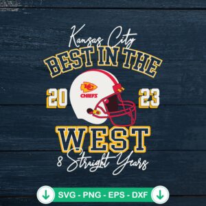 mockup-75505.jpg Kansas City Chiefs Best In The West SVG file, cricut svg cutting file