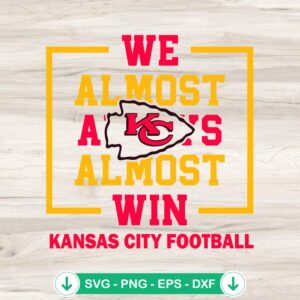 Kansas City Chiefs SVG file for Cricut - football cut file