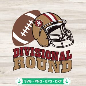 mockup-75540.jpg San Francisco 49ers Divisional Round svg file, cricut svg cutting file