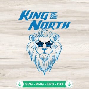mockup-75549.jpg King of The North Detroit Lions svg file for cutting machines