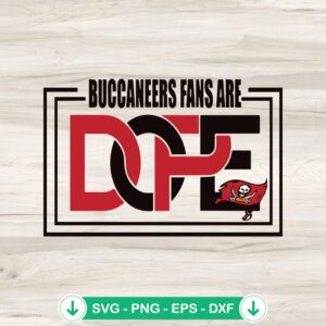 mockup-75582.jpg Buccaneers Fans are Dope SVG file for Cricut, cut file