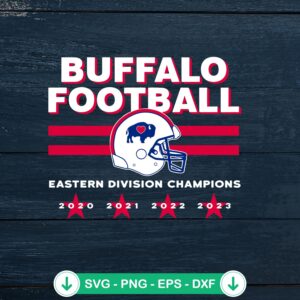 Buffalo Bills Football Eastern Division Champions SVG file