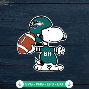 mockup-75813.jpg Snoopy Philadelphia Eagles football svg file cutting file