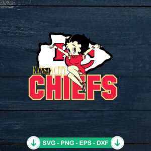mockup-75839.jpg Betty Boop Kansas City Chiefs SVG file, cricut svg cut file