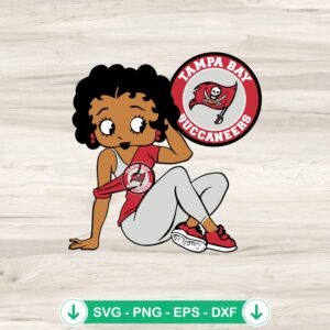 mockup-75862.jpg Betty Boop Tampa Bay Buccaneers SVG file for cricut cutting