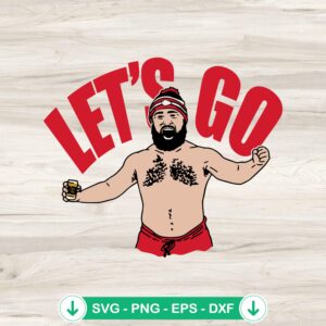 mockup-76090.jpg Jason Kelce SVG file for Kansas City Chiefs cutting file