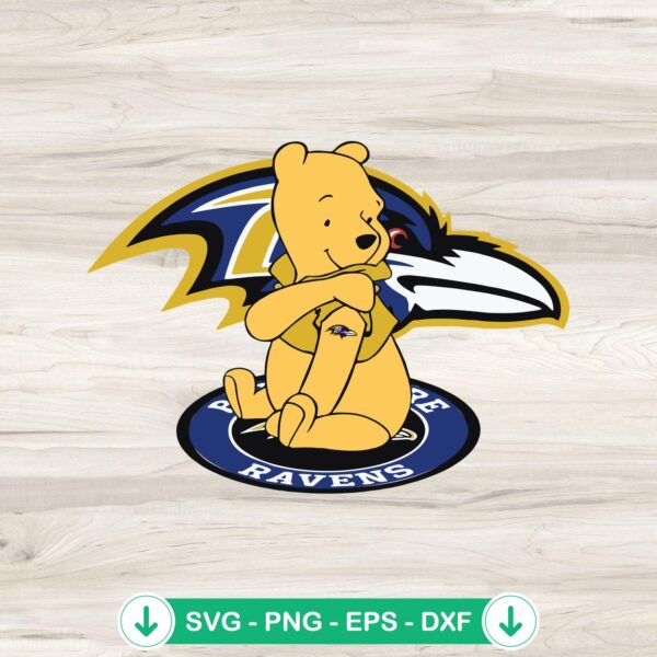 Baltimore Ravens SVG file for Cricut cutting machine