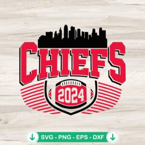 mockup-76589.jpg Chiefs 2024 SVG file, cricut svg cutting file, football design