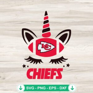 mockup-76634.jpg Kansas City Chiefs Unicorn SVG file for Cricut cutting machine