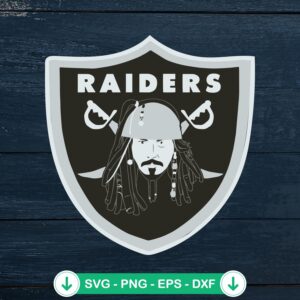 mockup-76773.jpg Oakland Raiders Jack Sparrow SVG file - cricut cut file