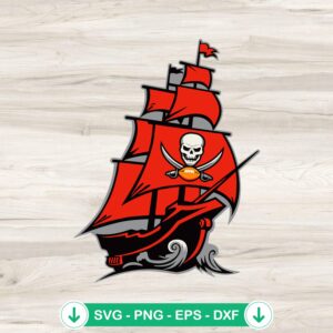 mockup-76871.jpg Tampa Bay Buccaneers Ship logo SVG file for cutting machine