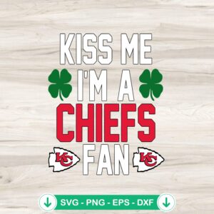 mockup-77217.jpg Kiss Me I'm A Chiefs Fan SVG file, perfect for Cricut cutting