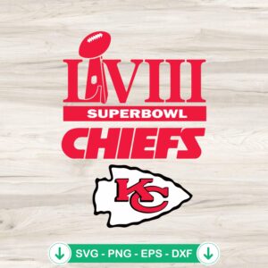 mockup-77891.jpg Chiefs Super Bowl LVIII svg file for Cricut cutting machine