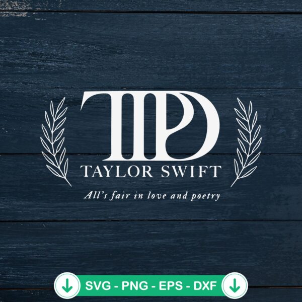 Taylor Swift TTPD Alls Fair in Love SVG file, cricut svg, cutting file